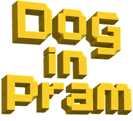 Dog in Pram