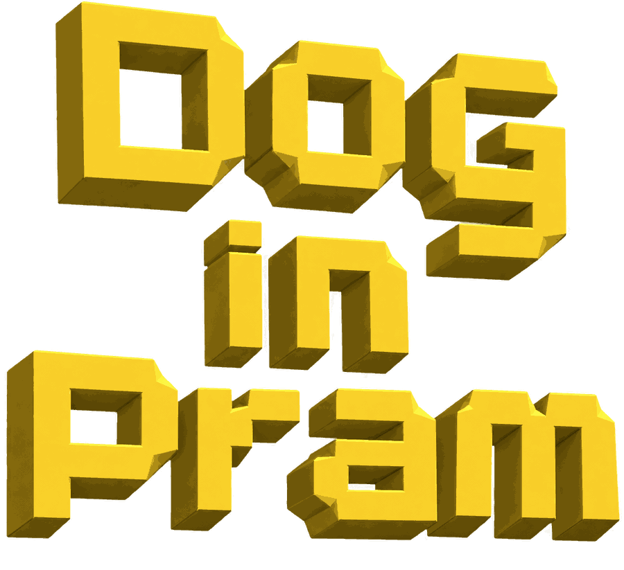Dog in Pram
